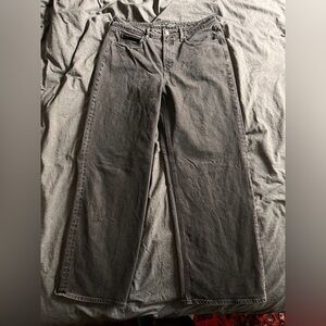 Old Navy Sky-Hi wide leg jeans, size 12